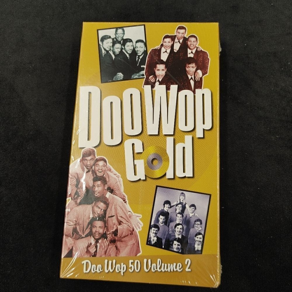 DOO WOP GOLD TIME LIFE VIDEO VHS. NEW SEALED.